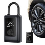 가벼운 자전거 공기 압축기와 150PSI 자동차 무선 공기 펌프 자동차 자전거 공에 대 한 USB 충전식 자동차 타이어 팽창기 : 백십육플렉스