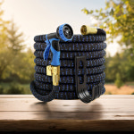 스프레이 3/4 물분사기 누수 릴호스 황동 형 정원용 인치 두꺼운 호스 워터 깍지 방지 Bla 50피트 : 오성공구상사