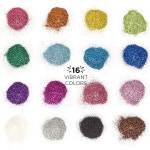 호라이즌 그룹 미국 모듬 글리터 팩, 48, 네온, 글리터, 메탈릭 컬러 Glitter 90-Pack : 구구구잡화