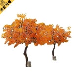 대형 단풍나무 모형 가짜 인테리어 조형물 화분 나무 레스토랑 가을 인조 : doodu