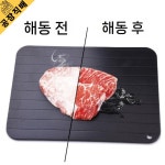 해동판 비전기 빠른해동 주방도구 휴대용 야외 생선 고기 전용 캠핑 : doodu
