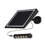 룩스누리 LED 태양광 태양열 탤런트 투광기 센서형 야외조명 8W 주광색 : 뉴알미존