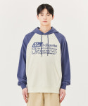 마크곤잘레스 후드티 두들 그래픽 배색 스웻 후디 L/NAVY : 트랜드코디