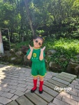 바로배송 새마을상하세트 아동복고 레트로패션반바지 빨간양말 여름등원룩 어린이집 유치원행사 : 꼬모도블랑