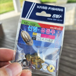 핸드피싱 신형 유동추 HD-122 A36 붕어낚시 봉돌 : 블랙이소