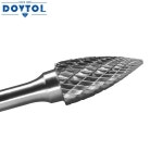 SG-5L6 카바이드 버  생크 나무 끝부분 1/4 인치 6.35mm 더블 슬롯 절단  다이 연마기 비트 : 백운대인터네셔널