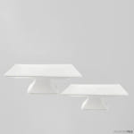 A0884 케익스탠드 사각 화이트 2종 : 모던트리