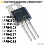 IRFB3607 3607 IRFB3806 3806 IRFB4020 4020 IRFB4103 4103 IRFB4127 4127 IRFB4137 4137 IRFB4212 4212 IR : 백이십일플렉스