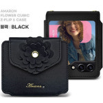 1(아마론플라워) sm-f766n Z플립7 꽃포인트  카드가죽케이스 지플립7 Z플립7 F7661 전용 케이스 : 아마론케이스