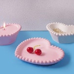 수납트레이 DIY 수제 아로마 테라피 석고 플레이트 실리콘 몰드 보관 과일 접시 책상 장식 러브 : 연가컴퍼니