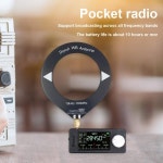 SI4732 0.5-108mhz 모든 밴드 라디오 수신기 LSB AM 포함) 1.9인치 IPS 스크린 SW 포켓 미니 : 하루코퍼레이션5