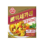 오뚜기 백세카레 고형 매운맛 100g x 3개 : 담터다방