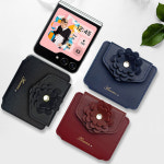 1(아마론플라워) sm-f766n Z플립7 꽃포인트  카드가죽케이스 지플립7 Z플립7 F7661 전용 케이스 : 아마론케이스