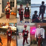 [jcosplay]어린이 해적 의상 캡틴 잭 해적 장난감 할로윈 복장 세트 어린이 모험 강도 의상 장난감 액세서리 선물 : jcosplay