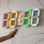 국산 루나리스 GPS 수신 LED 전자 대형 벽시계 디지털 무소음 벽걸이시계 사무실 학교 교회 그랑데 54cm : 지성아이엔씨