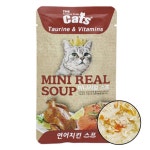 고양이 연어 치킨 스프 40g 캣파우치 길고양이습식 : 블루스피어