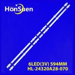 10PCS LED 백라이트 스트립 ZN-32D06A-2 80330 V2.3-0H LY315-DH01W JS-D-AP3216-062EC 71206 DMTCK6L HL-24320A28 : 제케연구소