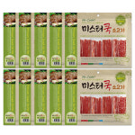 [무료배송] 미스터쿡 강아지간식 애견간식 소고기슬라이스, 300g, 10개 : 멍멍스타