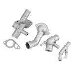 1.8t awt 알루미늄 엔진 냉각 호스 커넥터 과급기 파이프 MK4 골프 제타 GLI TT 1J0121087E 용 6 개 : 엔 케이컴퍼니