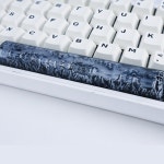 하이 퀄리티 송진 DIY 백라이트 조경 잉크 스페이스 바 키 6.25U 교차축 기계식 키보드 키캡 1 개 : 네오무역