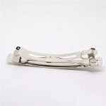 보우 DIY 공예용 금속 프렌치 바렛 헤어 클립 15개 7cm 1 Count (Pack of 15) : 달달잡