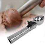 ALGz 아이스크림 스쿱 그릭요거트스쿱 과일스푼 스쿠퍼 쿠키반죽 구모양 : ALGz 모든추천생활용품