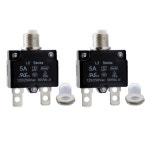 리셋 가능한 과부하 스위치, 회로 차단기, 5A, 125 V, 250V, 2 개 : 금강전자부품점