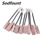 10pcs 구리 J164 카본브러쉬 5 12 높은 브러시 발전기 표준 8X10X32 고탄소 구리 J2048 10 25 1개 : 식스센스666