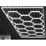 세차장 LED 조명 업소용 천장 작업장 벌집 램프 680W 2.4x4.8m : 공구물산