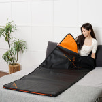 폴스킨 바디케어 홈사우나 전신 온열찜질기 어깨 허리 배 종아리 원적외선 온열돔 전기장판 : 폴스킨