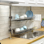 아이넥스 기둥식 2단 로얄플러스 600 싱크대선반 설거지건조대 : 디엠리빙