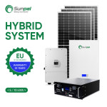 중국 기술 홈 하이브리드 Solare 에너지 시스템 인버터 5Kw 8Kw 10Kw 12Kw 완전한 태양 전지 패널 POWER LOGIC 시스템 세트 오프... 