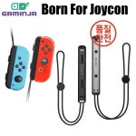 GAMINJA 2Pcs 게임 패드 손목 스트랩 스위치 조이 콘 교체 컨트롤러 매는 밧줄 알루미늄 합금 내장 : 다운산업