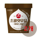 서울우유 아이스크림 초코우유맛 474ml 2개 : 쉐프맨