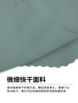 세아토서밋 실버 이온 여행 속건 타월 수영 휴대용 스포츠 땀 흡수 S 문 블루 타월 : NovaTheta