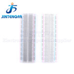 MB 02 400 830 포인트 무납땜 PCB 브레드 보드 DIY 200 및 630 홀 조합 스플라이스 개발 MB 02 65X55X : 엠제이로지스트리플