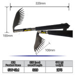 세신호미 원예 잡초제거 농기구 주말농장 텃밭 특수사선호미 SWSM : 신화철물