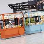 위니상회 이동식 노점상 매대E-120CM 상품 진열대 야시장 판매대 홍보 : 위니상회 추천