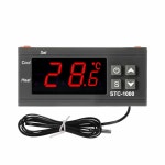 DORHEA STC-1000 10A DC LED 디지털 냉각 센서 조절기 온도 12V : 바잉고고