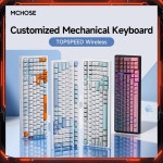 MCHOSE G98 Pro 무선 기계식 키보드-트라이 모드 2.4G/블루투스/Type-C 게임/사무실용 인체공학적 레이아웃 : 삼영-유통