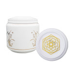 히란야 명품 국산 유골함 황토 옹기 납골함 수목장 봉안함 금장 장식 : 풍수백화점