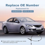 MAZDA 6 2 3L L4 3 0L V6 2006 2007과 호환되는 WMPHE 자동 변속 케이블 GN3B 46 500C 기어 제어 레버 셀렉터 2008 교체 : 로웰마트