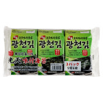 [태풍애김]참기름 광천김 9절 3g 72봉(1BOX),일본 1000만불 수출 1등 국산 김 : 주식회사 태풍그룹