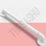 화장실노인손잡이 장애인편의시설손잡이 일자형 450mm 백색 : 하사슈