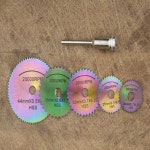 다채로운 고속강 HSS 경화 톱날 절단 금속 알루미늄 합금 시트 터프 하이 퀄리티 밀링 인서트 NO.C0367 : 십오오플렉스