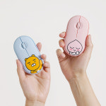 스누피 무소음 무선 마우스 캐릭터 블루투스 pc 노트북 태블릿 아이패드 갤럭시탭 바이올렛 : 청춘잡화상