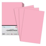 핑크 메뉴 합법 사이즈 8.5 x 14 인치 67 벨럼 브리스톨 경량 카드 스톡 페이퍼 커버 | 팩당 250 장씩 1 리암 : 몽몽잡