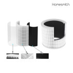 홈스미스 퓨어에어 공기청정기 A1 A2 A3 교체형 헤파필터 H13 : 홈스미스