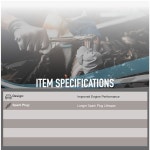 엘도라도 1987-1995 GM 부품 1103857 4.5 유통업체, 대체 캐딜락 1103765, 알란테 4.1 1103848, 1103776, 플릿우드 OEG 드빌 V8과... 