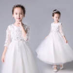 초등콩쿨드레스 피아노 연주회 첫영성체 생일파티 주니어 여아 화동원피스 드레스 : 헤이몰리